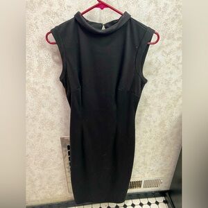 Betty and Veronica Pinup Couture Elegant Black Sleeveless Dress